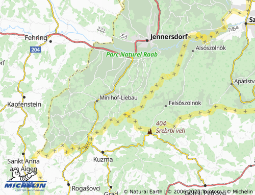 MICHELIN Oberdrosen map - ViaMichelin