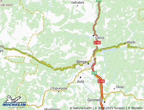 MICHELIN Espinalbet map - ViaMichelin