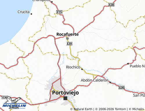 MICHELIN Resbalón map - ViaMichelin