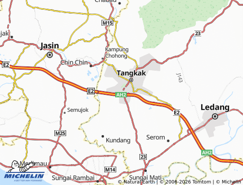 Mappa MICHELIN Taman Mega 2 - ViaMichelin