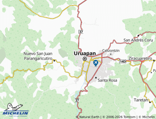 Mapa MICHELIN El Paricu - ViaMichelin