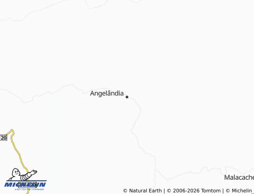 Mapa MICHELIN Angelândia - ViaMichelin