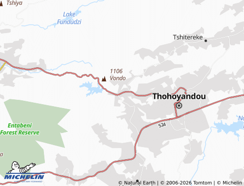 MICHELIN-Landkarte Dovhoni - ViaMichelin