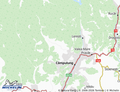 Mappa MICHELIN Albeștii de Muscel - ViaMichelin