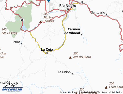 MICHELIN Guamito map - ViaMichelin