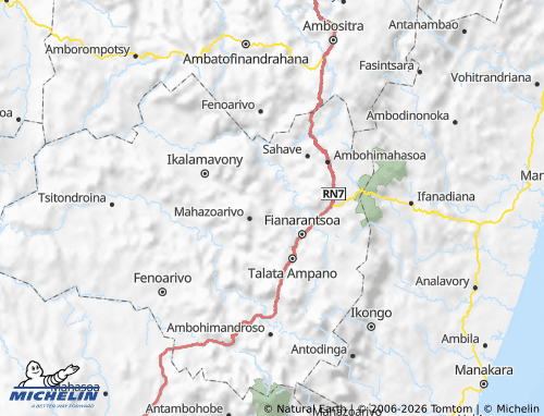 MICHELIN Isandra map - ViaMichelin