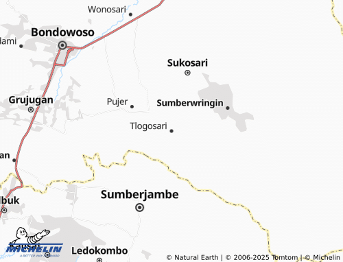 MICHELIN Tlogosari map - ViaMichelin