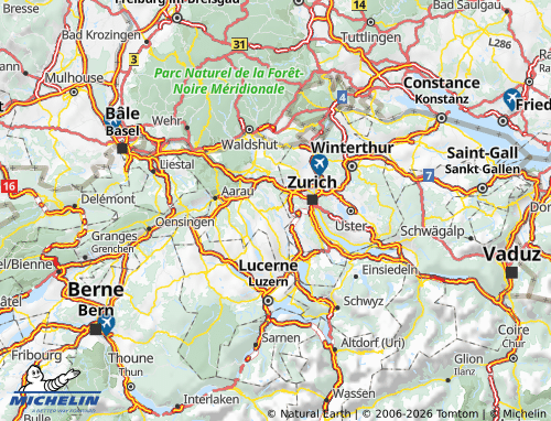 Kaart MICHELIN Bremgarten - ViaMichelin