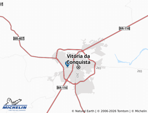 Mappa MICHELIN Nossa Senhora Aparecida - ViaMichelin