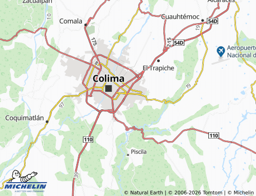 Mappa MICHELIN Santa Amalia - ViaMichelin