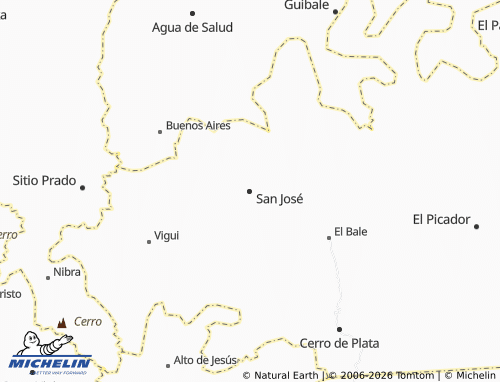 Mappa MICHELIN San José - ViaMichelin