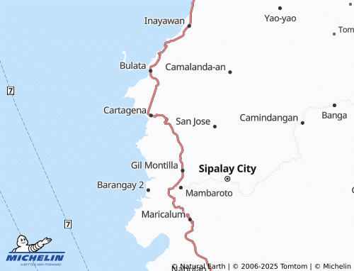 MICHELIN Canturay map - ViaMichelin