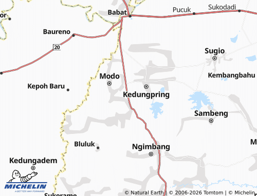 Mapa MICHELIN Dradah Blumbang - ViaMichelin