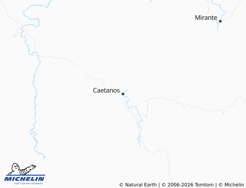 MICHELIN Caetanos map - ViaMichelin