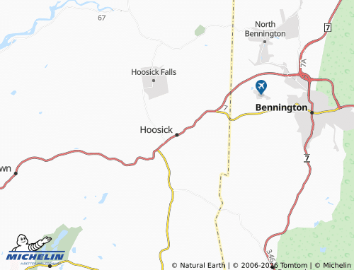 Mappa MICHELIN Hoosick - ViaMichelin