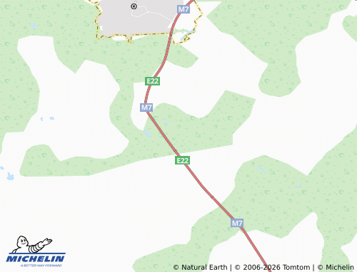 MICHELIN-Landkarte Mozhga - ViaMichelin