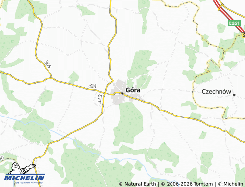 Mappa MICHELIN Góra - ViaMichelin