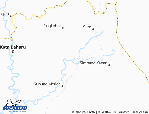 MICHELIN Ujung Limus map - ViaMichelin