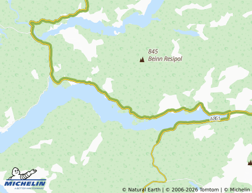 Mappa MICHELIN Ardery - ViaMichelin
