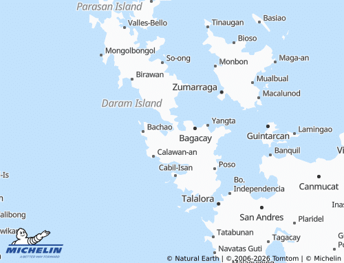 MICHELIN Saugan map - ViaMichelin