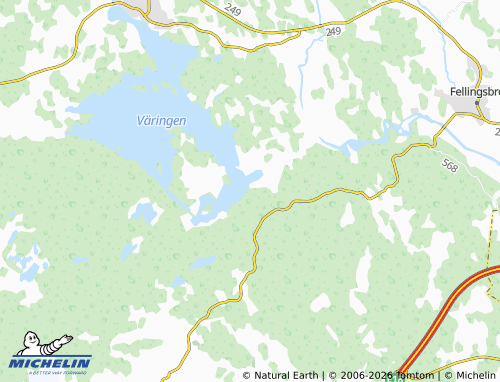 Mapa MICHELIN Sånnaboda - ViaMichelin
