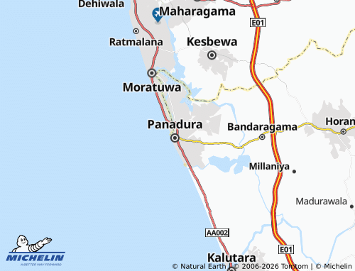 MICHELIN Bazaar map - ViaMichelin