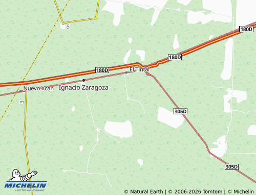 Mapa MICHELIN San Román - ViaMichelin