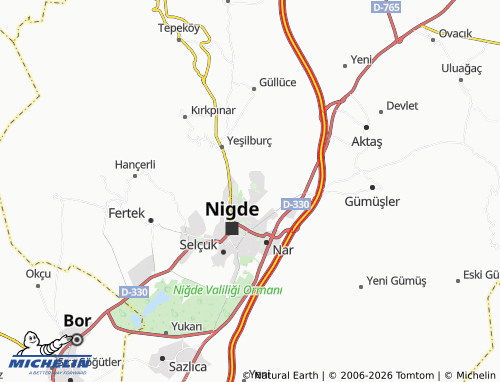 MICHELIN Efendibey map - ViaMichelin