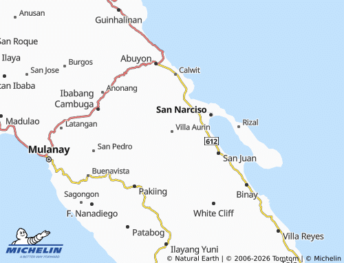MICHELIN Villa Aurin map - ViaMichelin