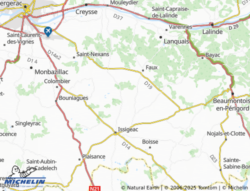 MICHELIN-Landkarte Monmadalès - ViaMichelin