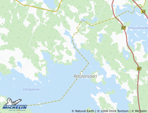 MICHELIN Mälkiäinen map - ViaMichelin