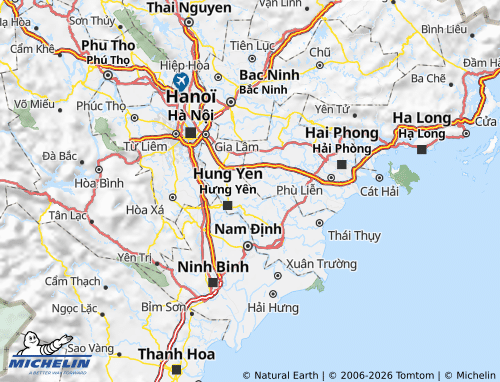 Mapa MICHELIN Phù Cừ - ViaMichelin