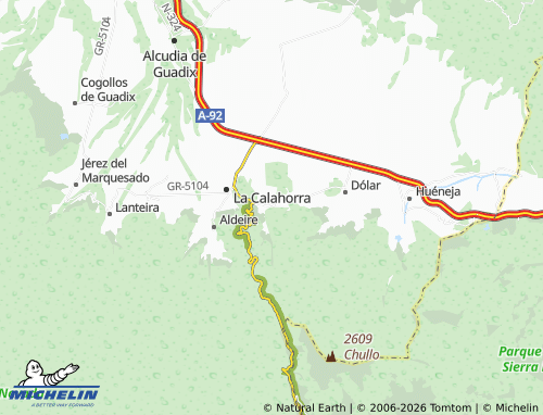 MICHELIN-Landkarte Ferreira - ViaMichelin