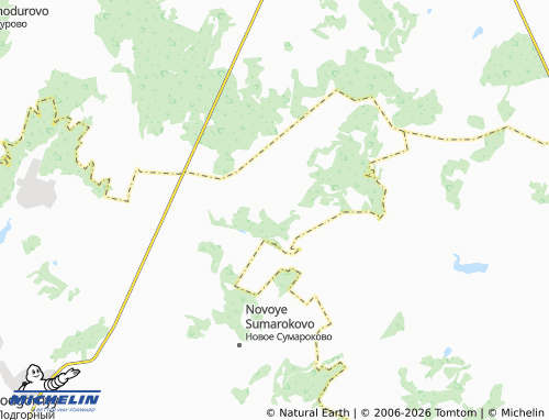 MICHELIN-Landkarte Rostovka - ViaMichelin