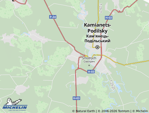 MICHELIN Dovzhok map - ViaMichelin