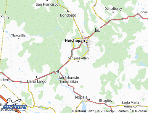 Carte MICHELIN San Juan - ViaMichelin