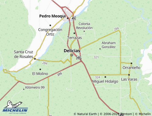 Mappa MICHELIN Villa los Laureles - ViaMichelin