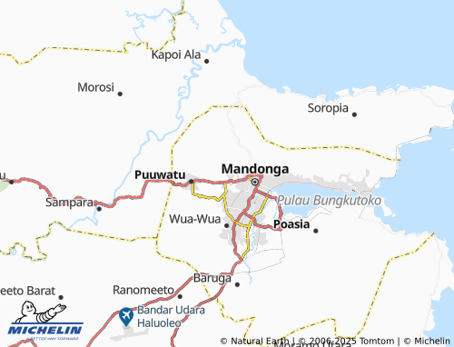 MICHELIN Punggolaka map - ViaMichelin