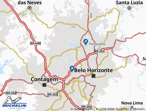 MICHELIN Ouro Preto map - ViaMichelin