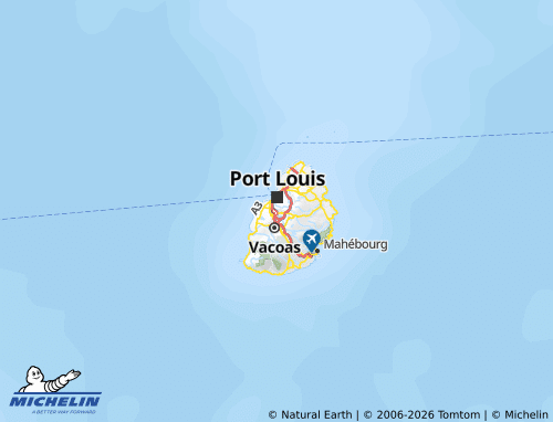 MICHELIN Moka map - ViaMichelin