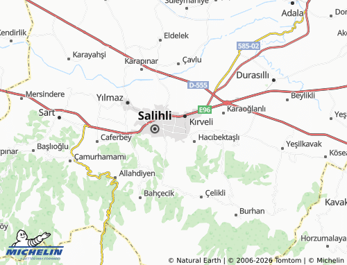 MICHELIN Aksoy map - ViaMichelin