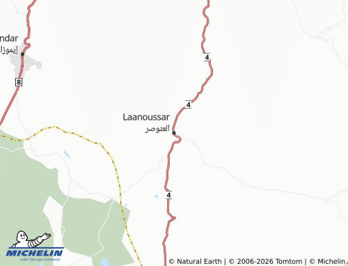 MICHELIN al-'Anousir map - ViaMichelin