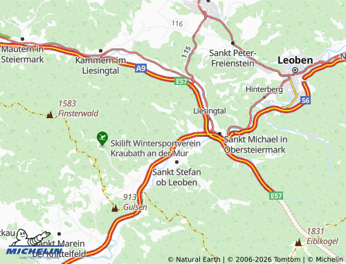 Mappa MICHELIN Zmöllach - ViaMichelin