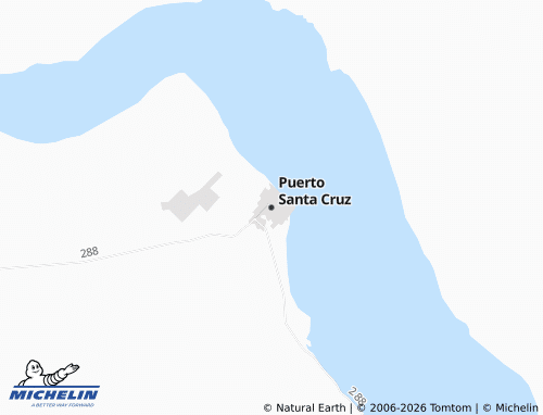 Mappa MICHELIN Puerto Santa Cruz - ViaMichelin