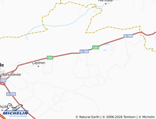 Mappa MICHELIN Akçabey - ViaMichelin