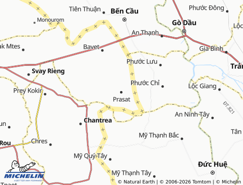 Kaart MICHELIN Prasat - ViaMichelin