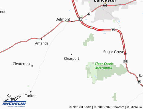 MICHELIN Clearport map - ViaMichelin