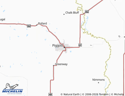 Mappa MICHELIN Township of Saint Francis - ViaMichelin
