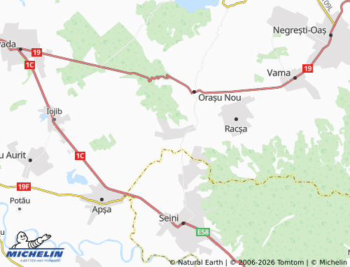 Mappa MICHELIN Orașu Nou-Vii - ViaMichelin