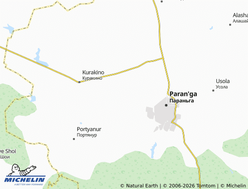 MICHELIN-Landkarte Yandemirovo - ViaMichelin